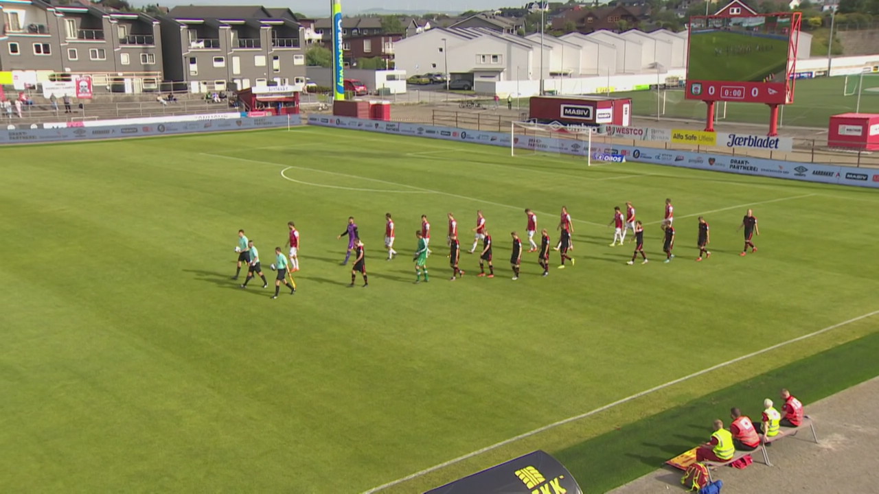 Bryne - Fredrikstad 0-2